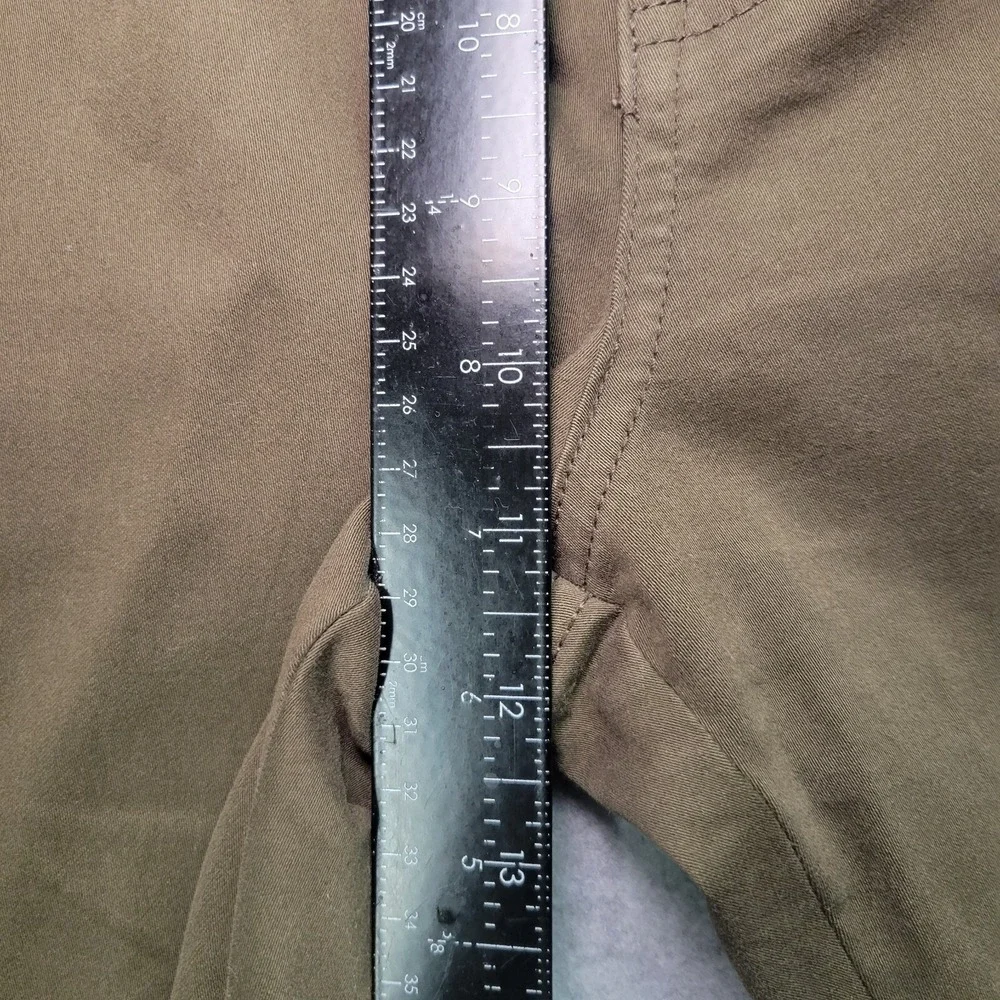 Peter Millar Mens 38 Olive Brown 5 Pocket Straight Leg Pants Chino Trousers